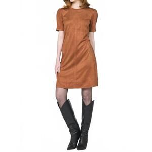 NEW ANOTHER LOVE demi mini dress in brown sugar